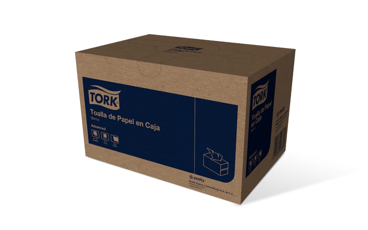 TORK Toa Papel en Caja Advanced 160 Und C12