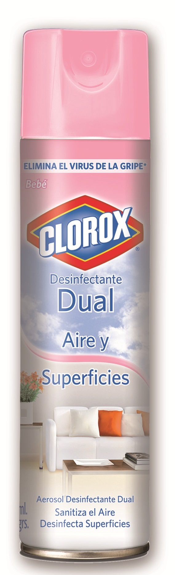 Clorox Dual Aer Bebe 332 Ml  C12