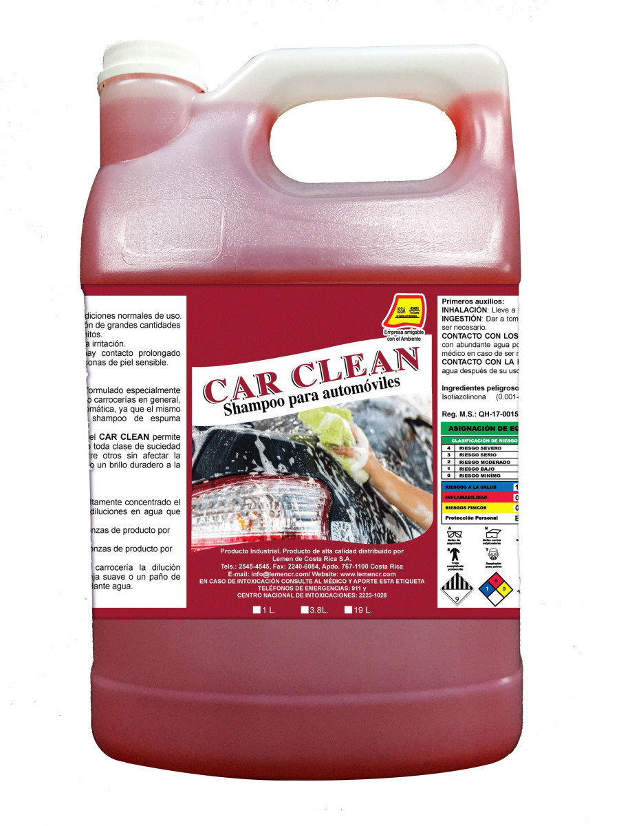 Shampoo Car-Clean  3.785/4 Gln